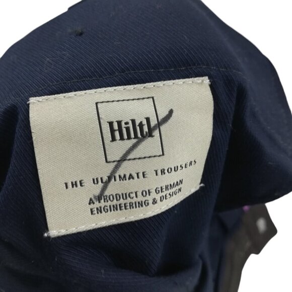 Hiltl The Ultimate Trousers Brown Flat Front Wool Dress Pants Size 38 x 31 - Picture 12 of 12